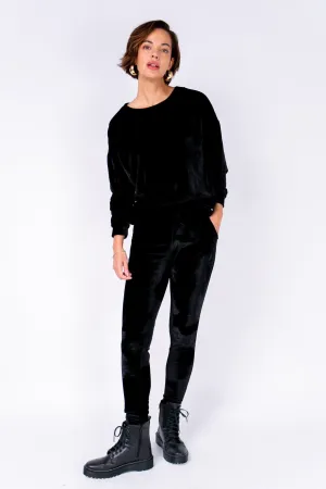 Calça Veludo Victoria - Preto