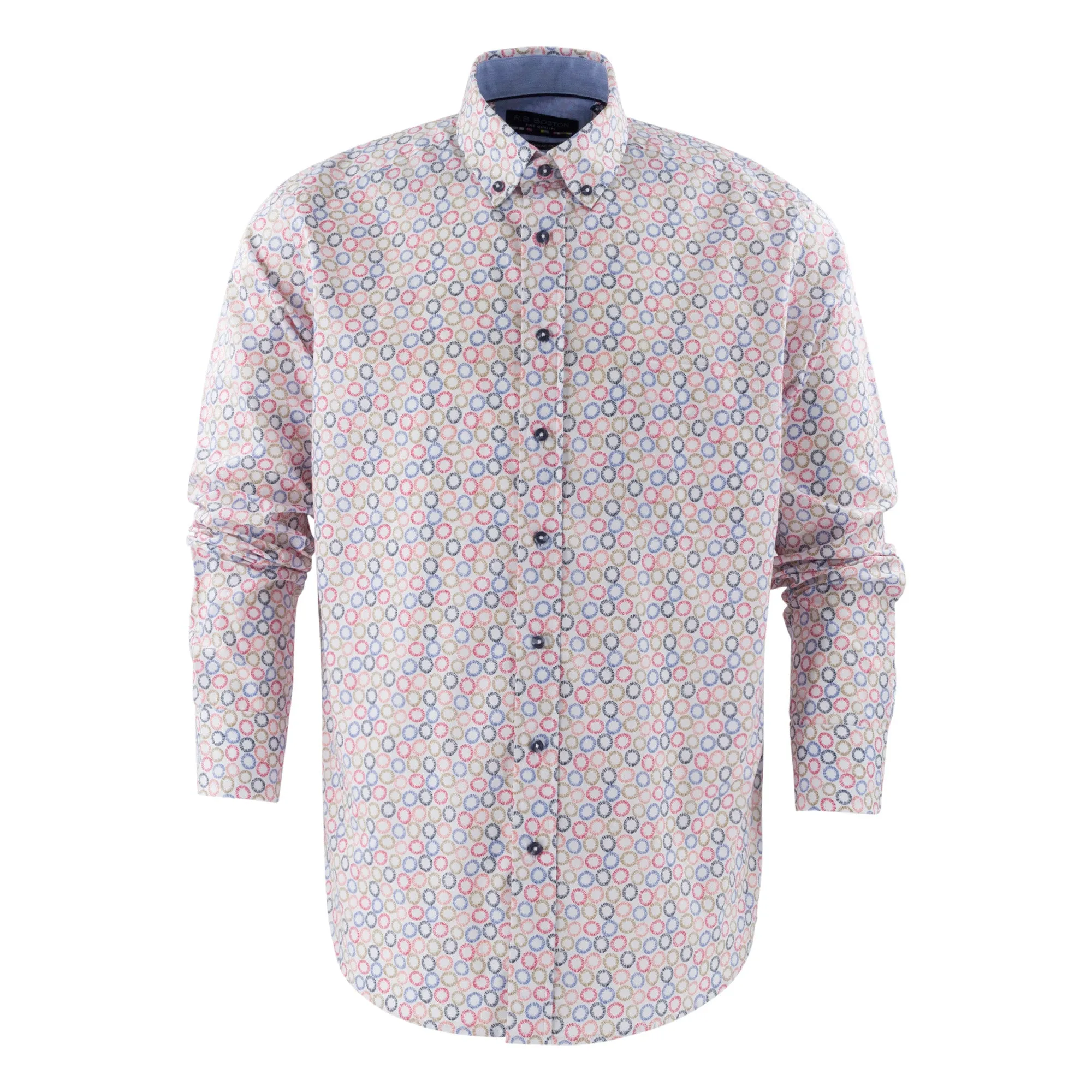 Camisa estampada regular fit 417671