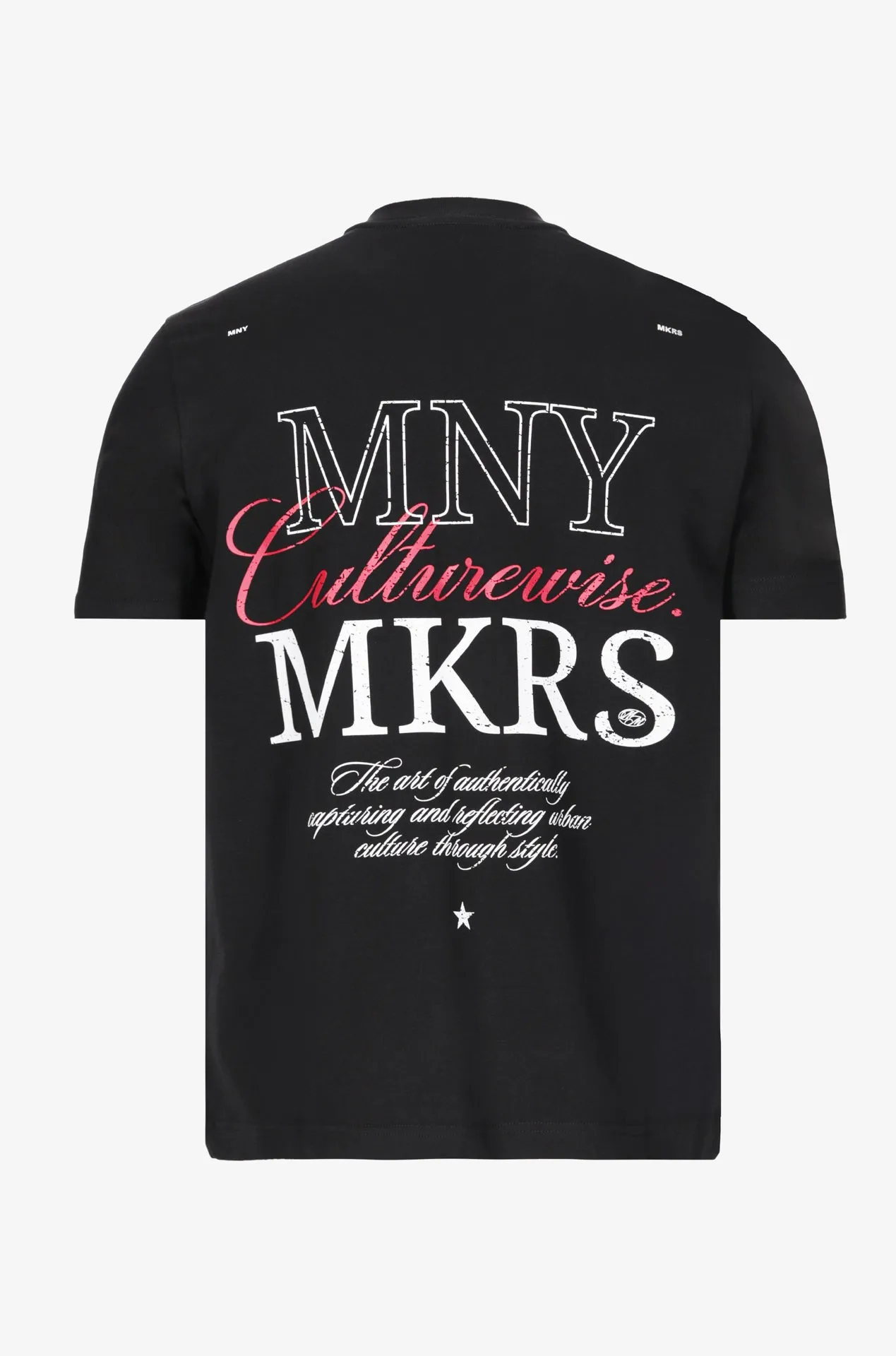 Camiseta MNY Text Negra