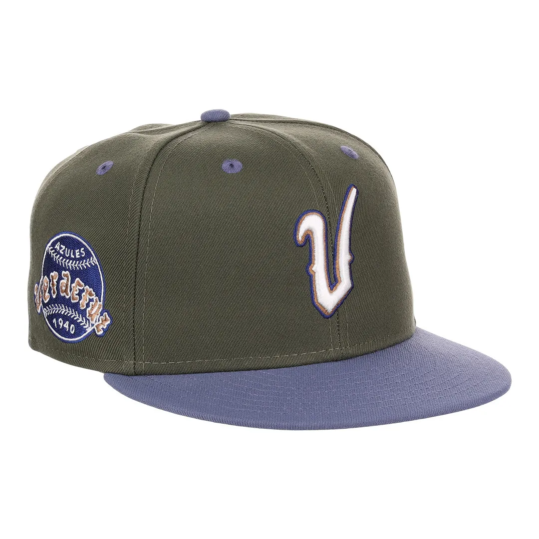 Ebbets Veracruz Azules NLB Mossy Slate Fitted Hat