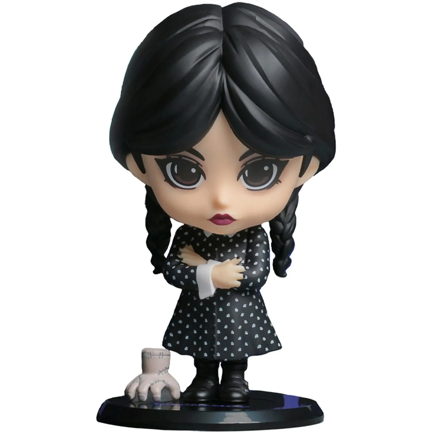 Collectible Hot Toys Cosbaby Wednesday Addams Figure - Deluxe Edition