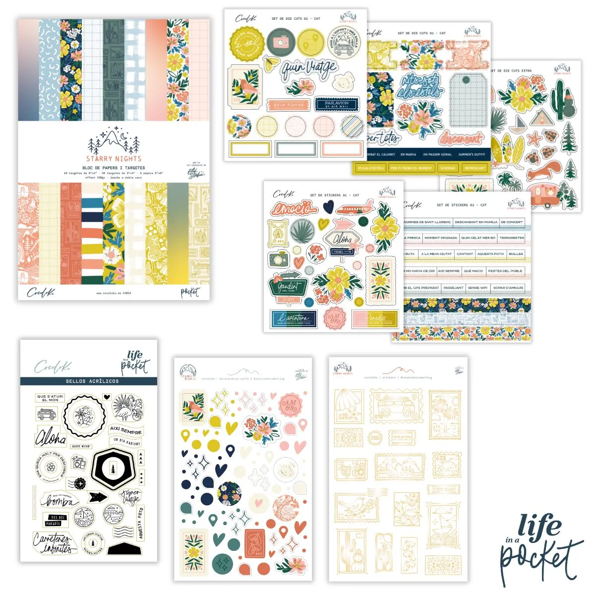 Kit Life in a Pocket STARRY NIGHTS  · Trimestre #3 2024 - CATALÀ