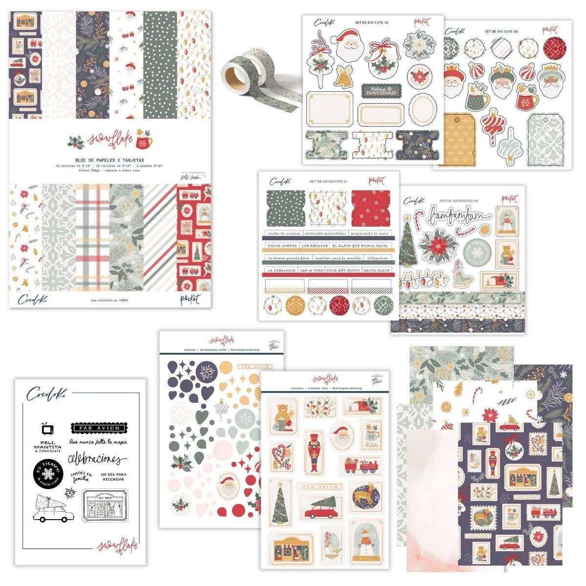 Kit Pocket ed. Navidad - SNOWFLAKE - ESP