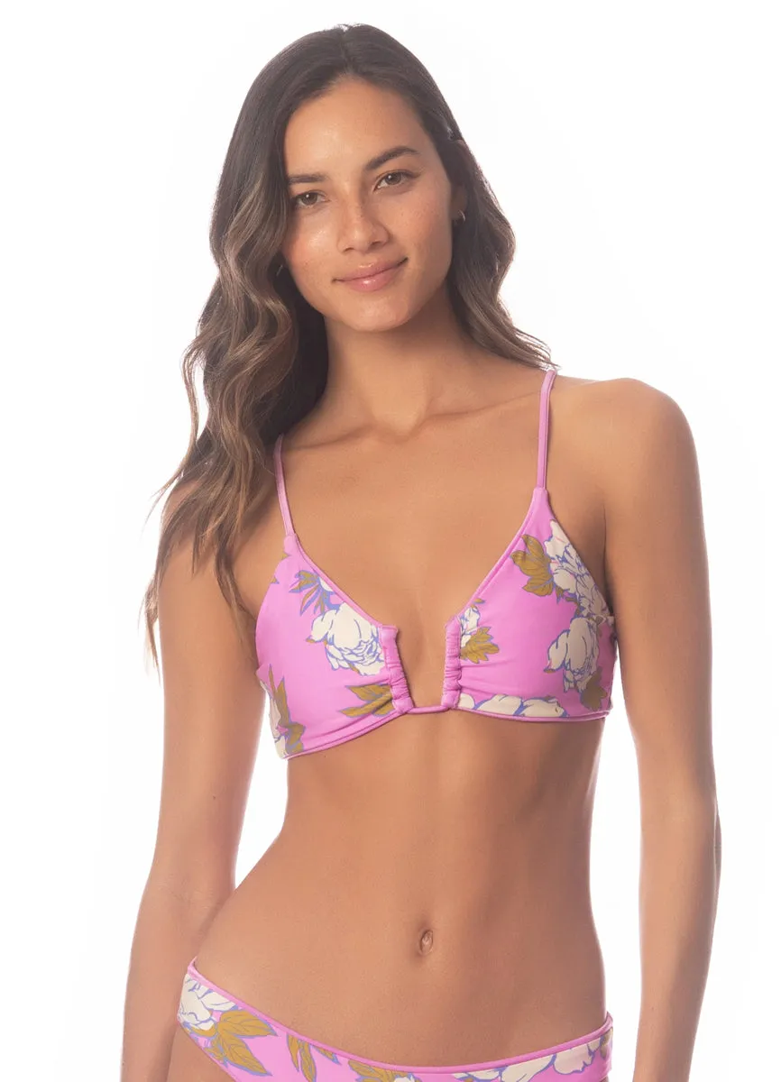 Maaji Fondant Pink Bia U Wire Bralette Bikini Top