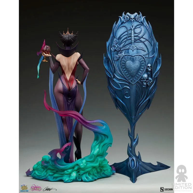 Sideshow Estatua Evil Queen Deluxe Blanca Nieves