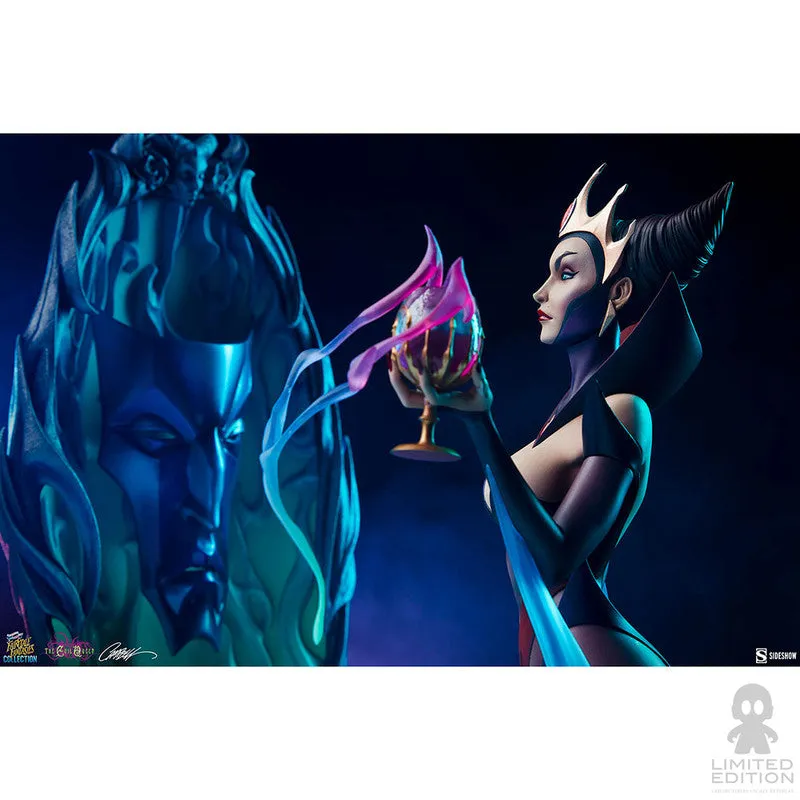 Sideshow Estatua Evil Queen Deluxe Blanca Nieves