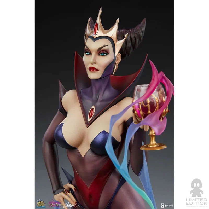 Sideshow Estatua Evil Queen Deluxe Blanca Nieves