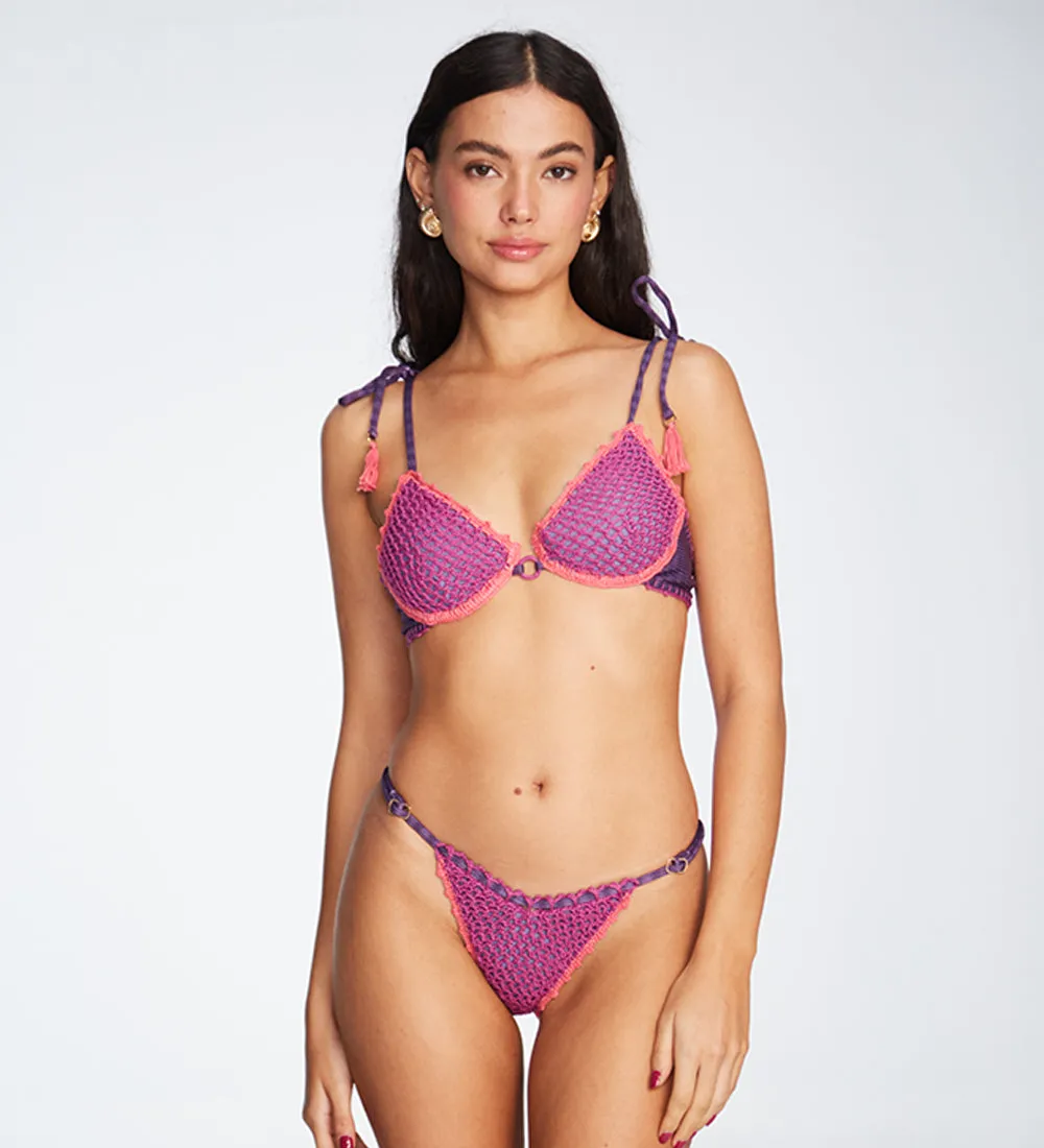 Stephanie Lilac Bikini Bottom